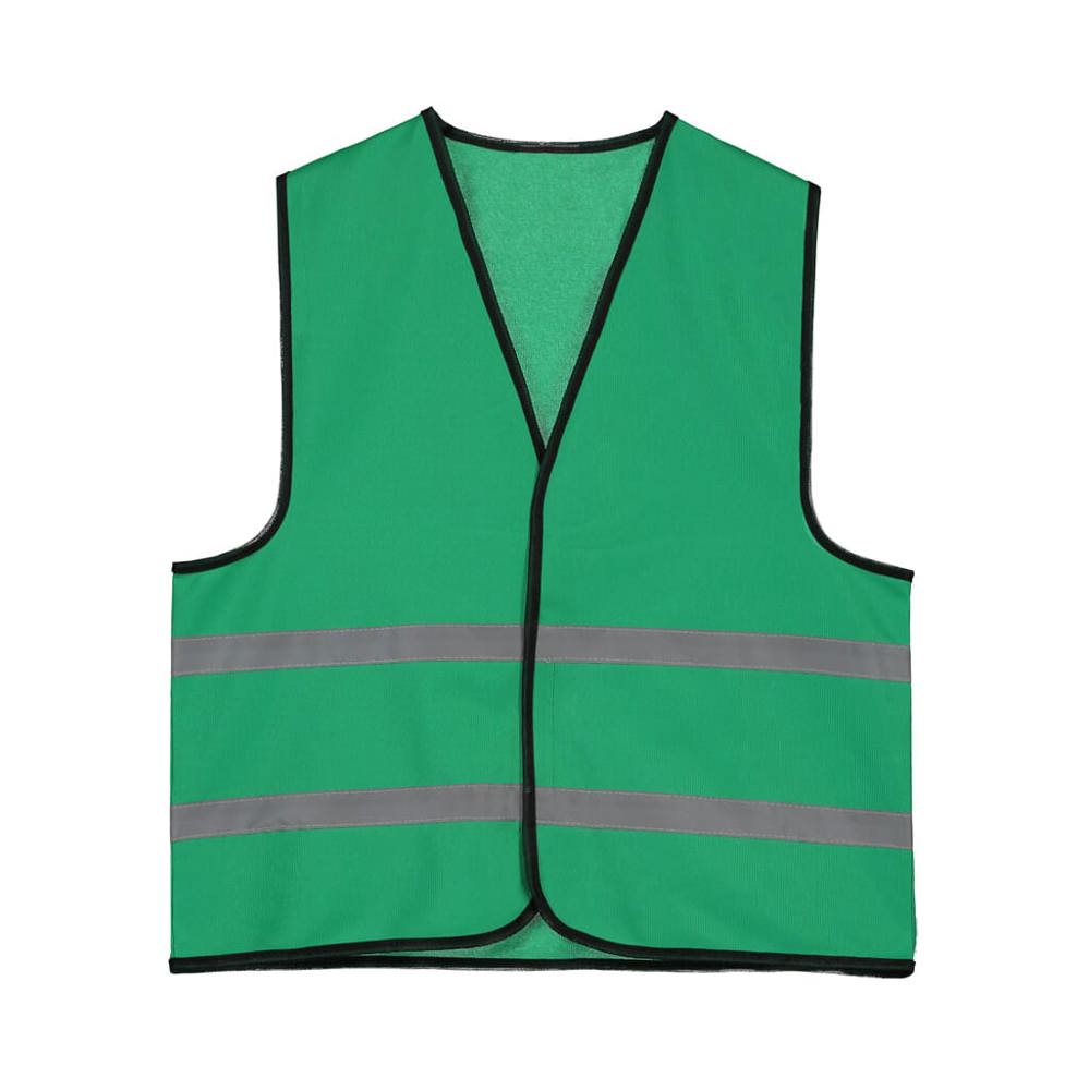 Kinder promovest reflecterend 6-12 jaar - Flessengroen (PMS 348C) / Flessengroen