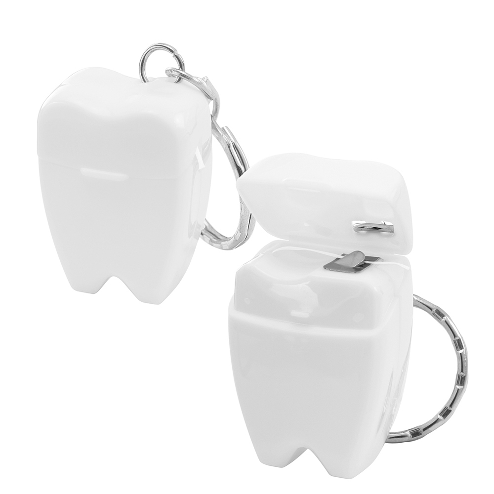 Tandzijde sleutelhanger