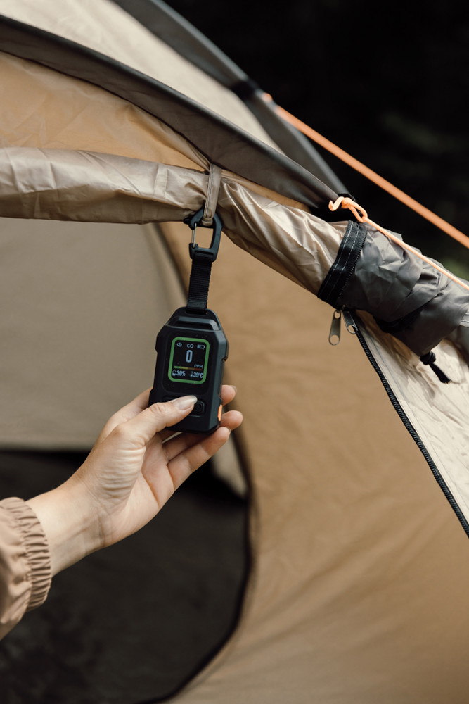 Nordic Drift Everest draagbare CO-melder met LED-alarm