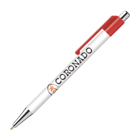 BATAM balpen Chrome - Rood