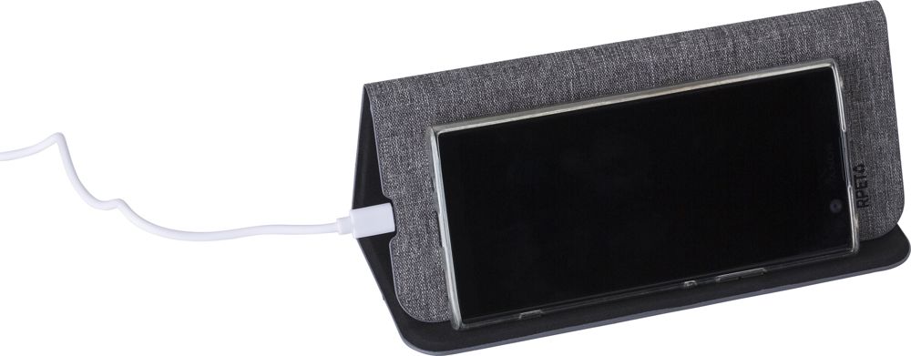 Draadloze oplader Selene | Gerecycled | Muismat