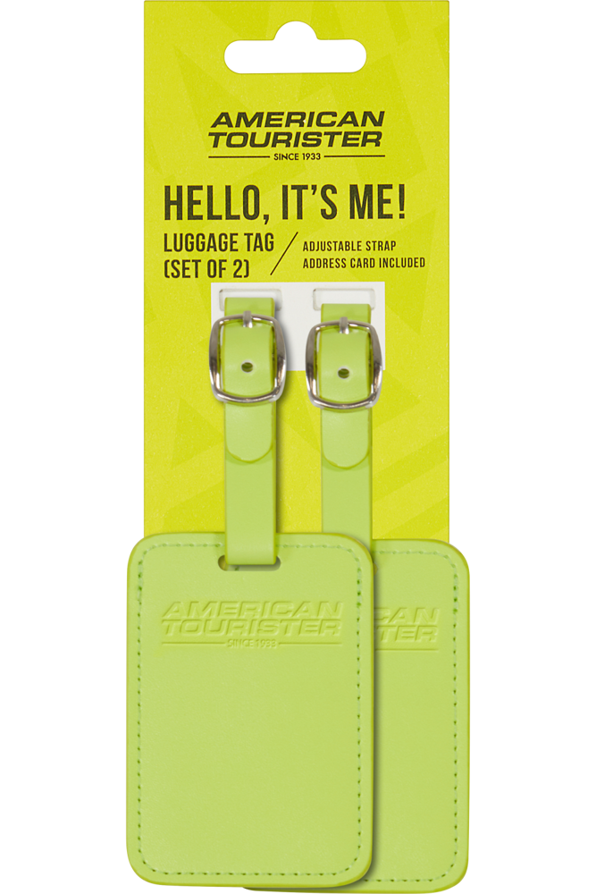 American Tourister Ta Luggage Tag X2