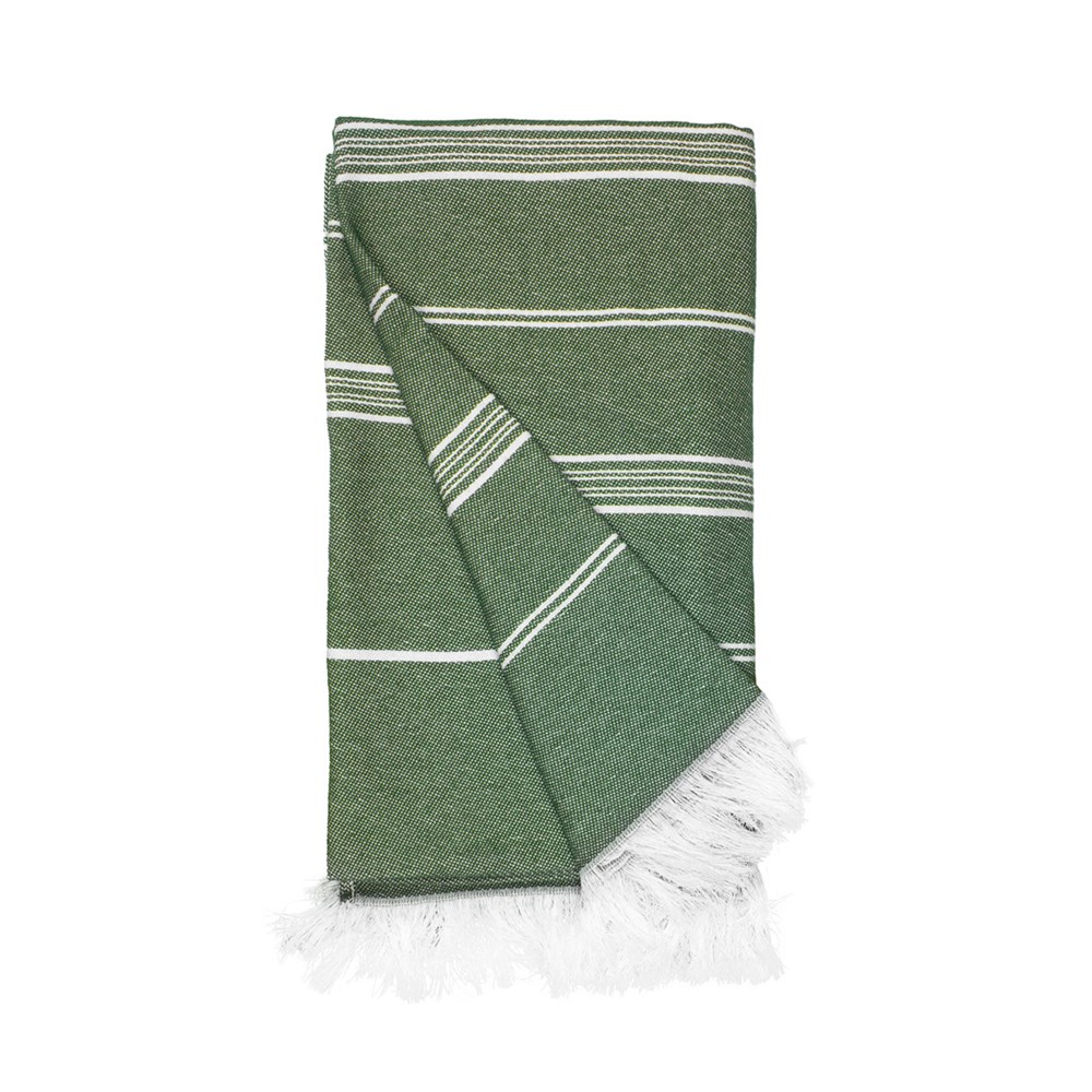 Recycled Hamam Towel - Olijfgroen