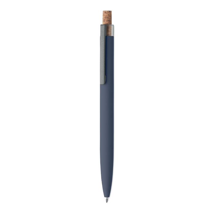 BERGAMO + - Gerecyclede aluminium pen - Blauw