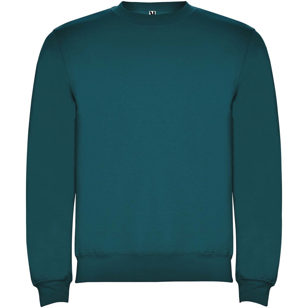 Clasica 280 g/m² unisex trui met ronde hals - Meerblauw