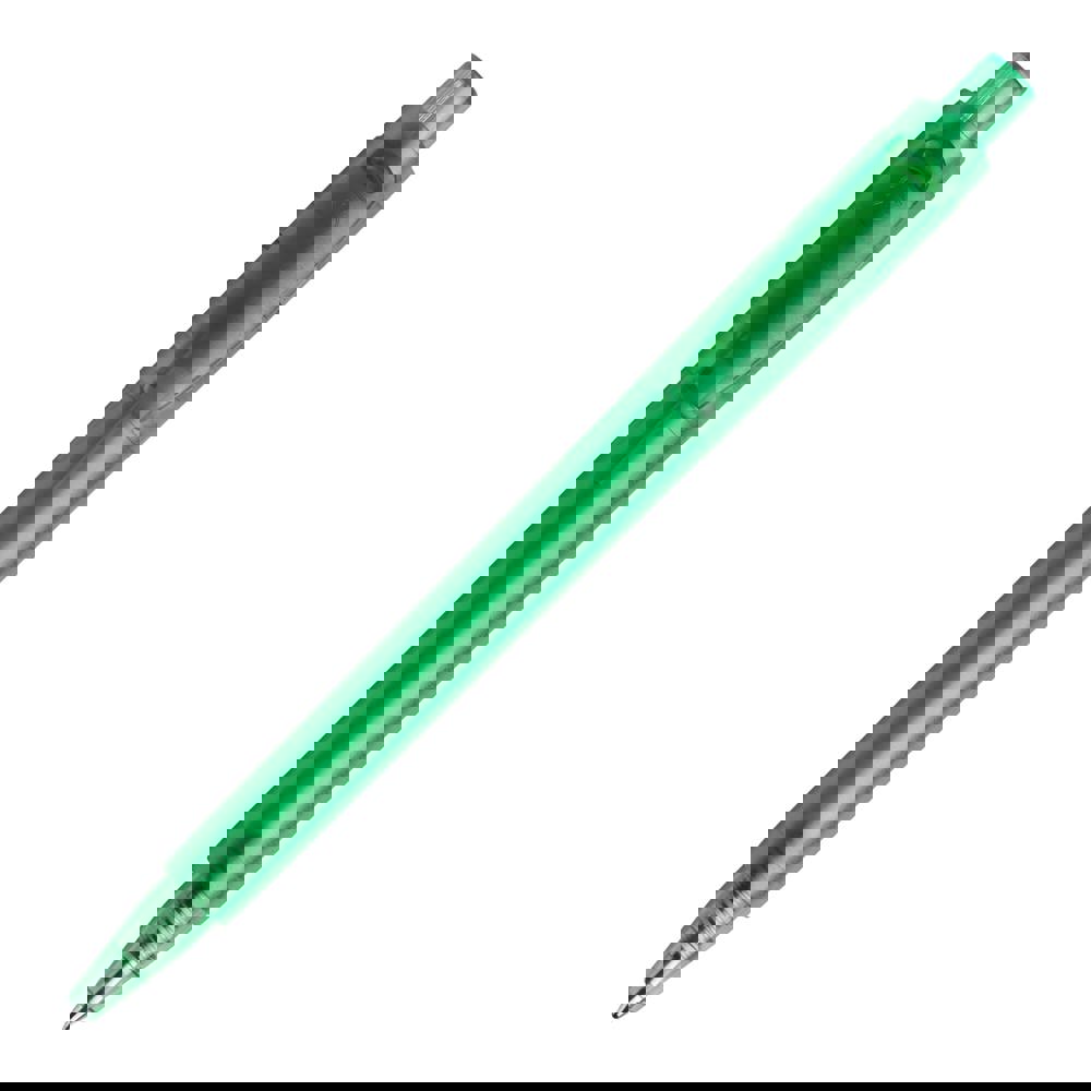 Balpen Baron '03 Happy Frosty - Transparant / Groen