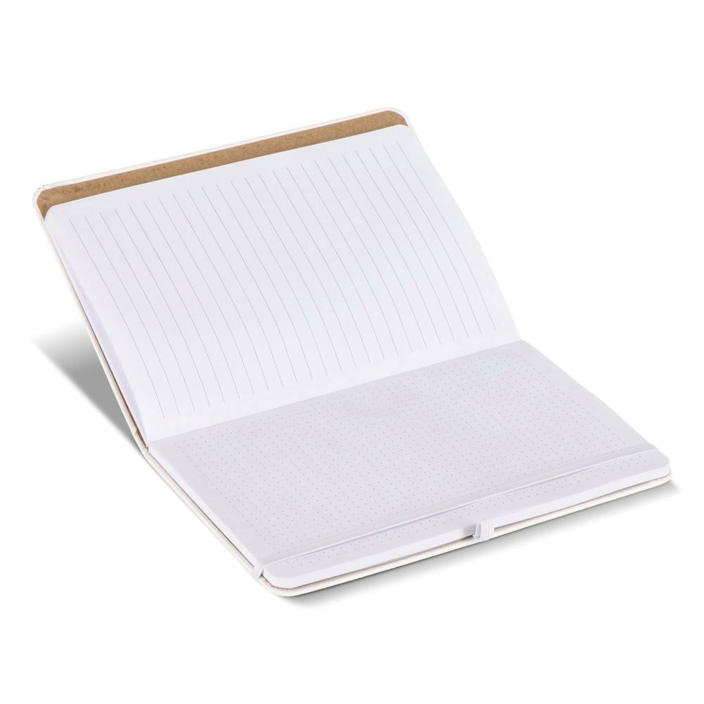 Notitieboek Olmo hardcover PU A5 met sticky notes