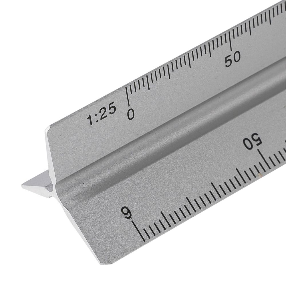 Aluminium driehoekige liniaal Tavi
