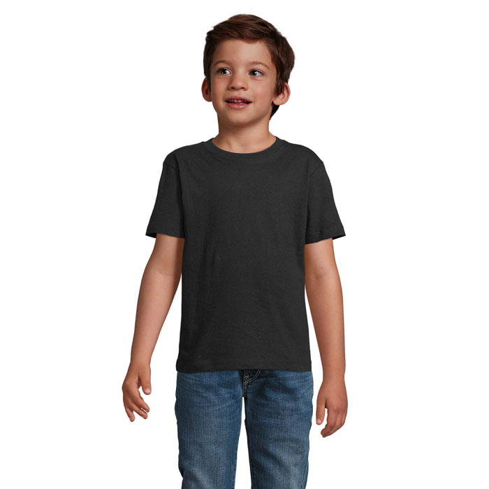 IMPERIAL KIDS - IMPERIAL kind t-shirt 190g - Diep Zwart