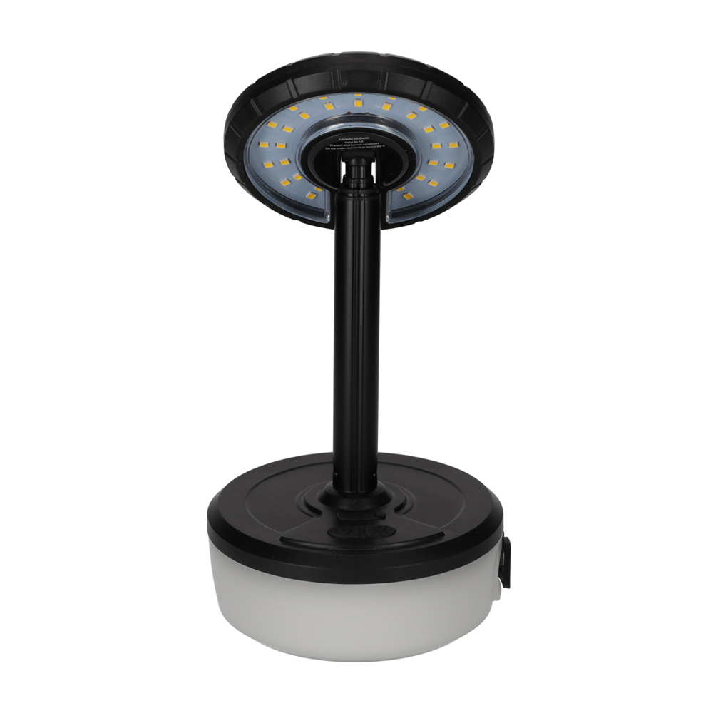 NORLÄNDER 2-in-1 Uitschuifbare LED Lamp & Slinger Zwart