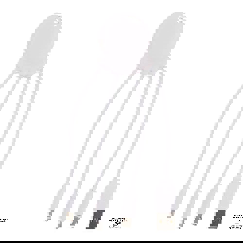 2087 | Xoopar Eco Octopus Oplaadkabel - Wit