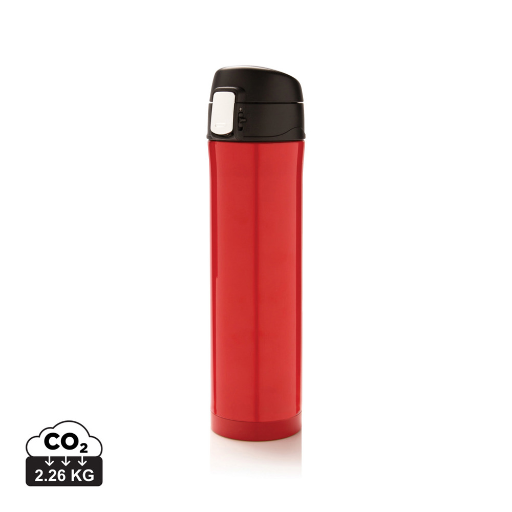 RCS gerecycled roestvrijstalen easy lock thermosfles