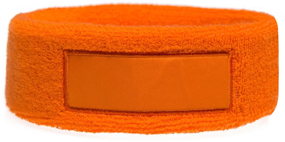 Hoofdband met label - Oranje (PMS 165c) / Oranje