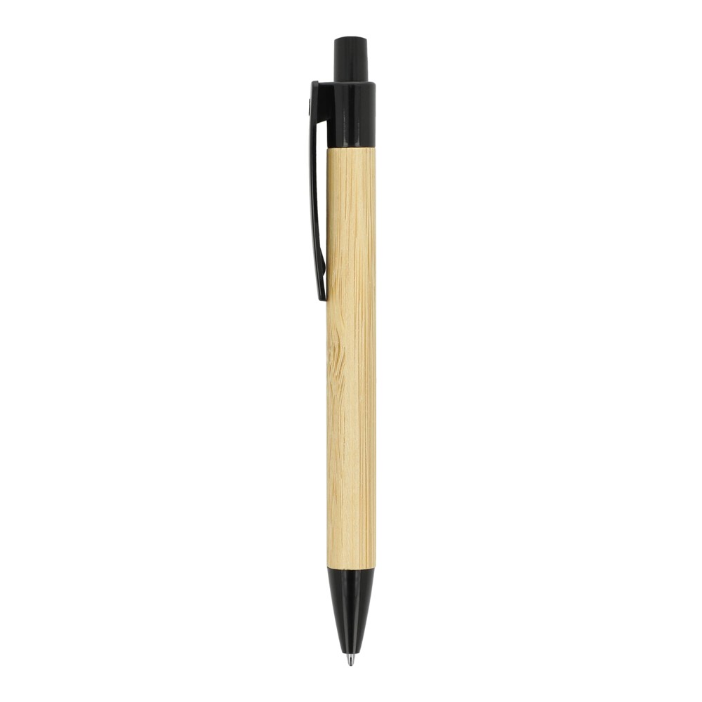 Ball pen bamboe met tarwestro