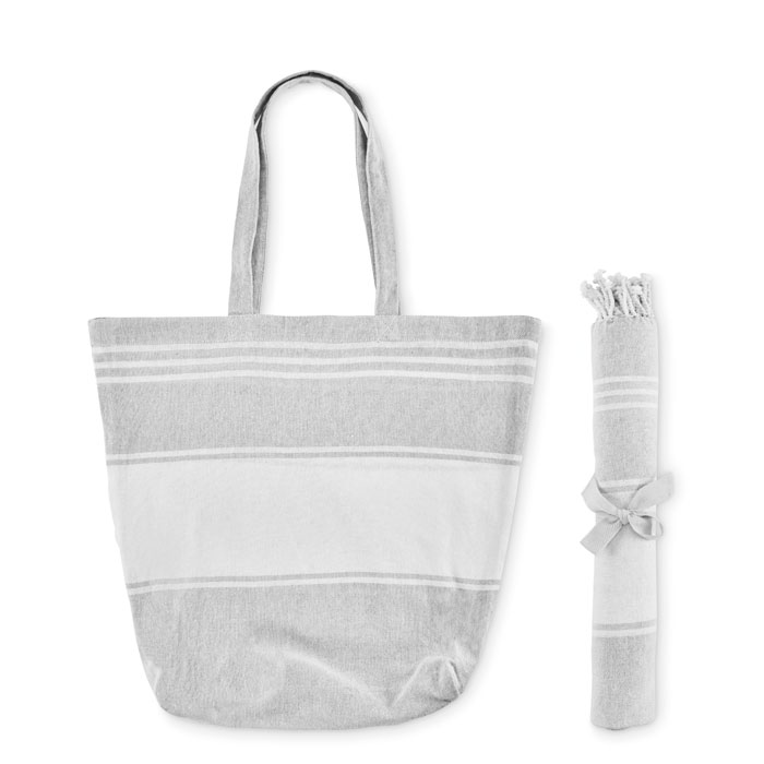 HUMMUM - Strandtas hamamdoek 50X14X38cm