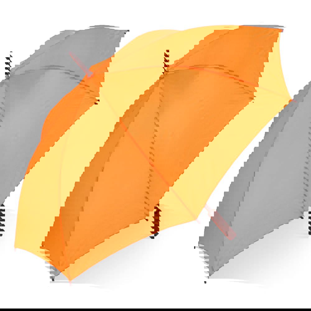 Bosco 190T Polyester 23" Stok paraplu Auto open - Oranje