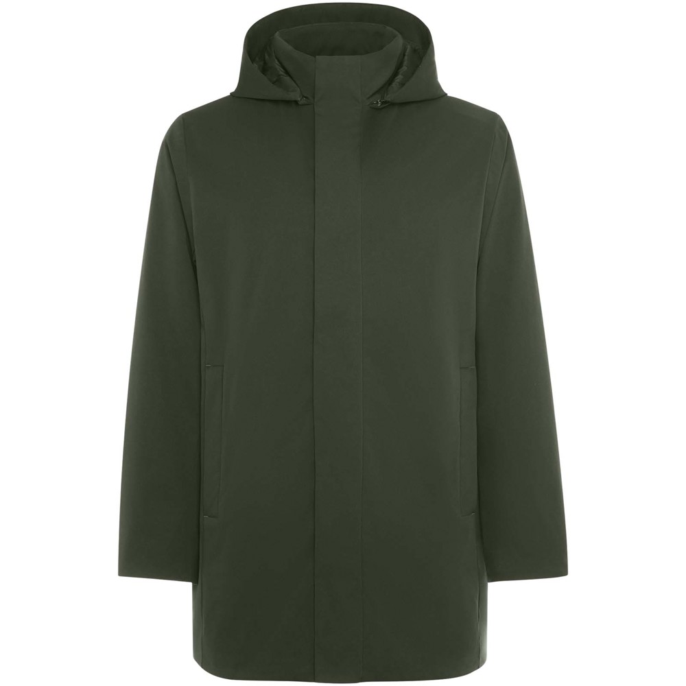 Dome unisex parka met gewatteerde kraag