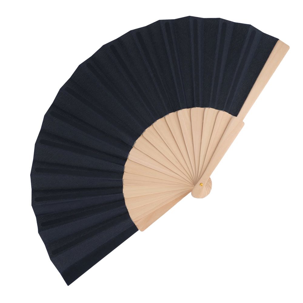 Waaier hout &amp; R-PET - donkerblauw