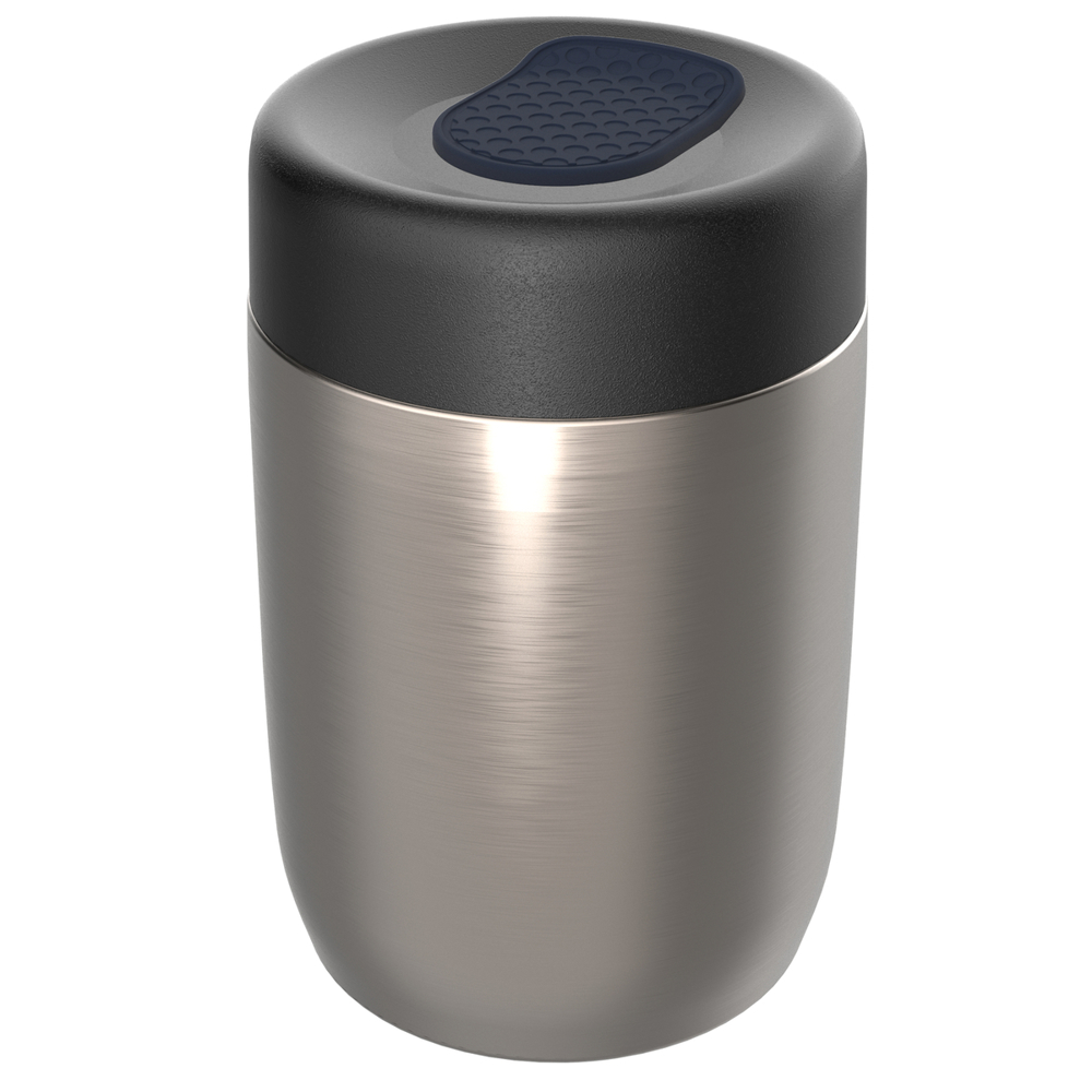 Thermo lunchpot RE98-myNIZZA - zwart, zilver, navy