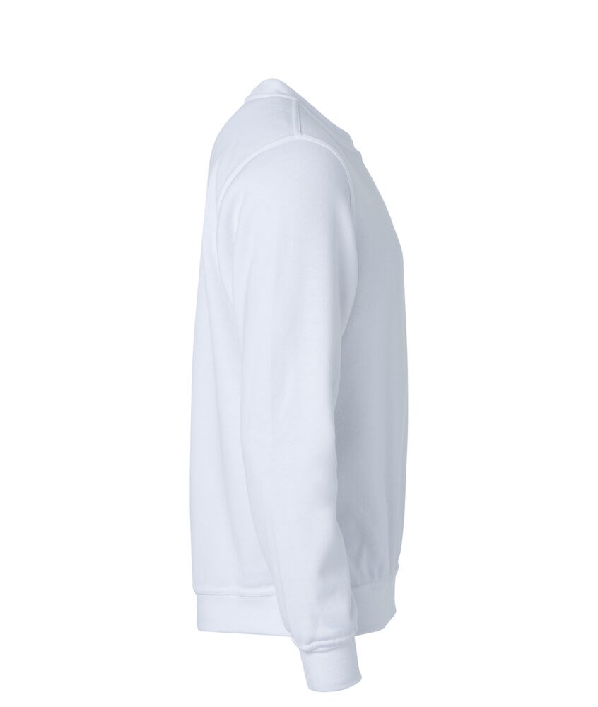 Clique - Basic Roundneck Wit 4XL