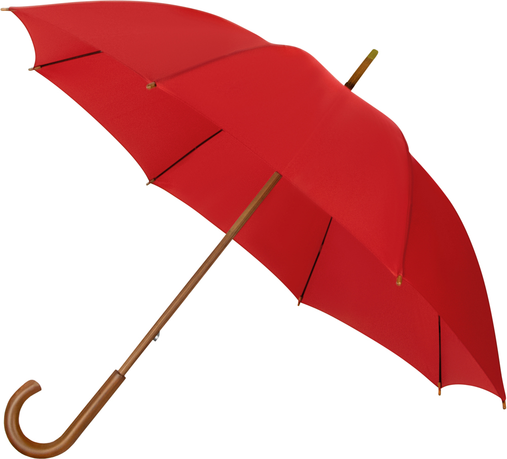 FALCONE - ECO - Handopening - Windproof - 102 cm - rood (± PMS 1797C)