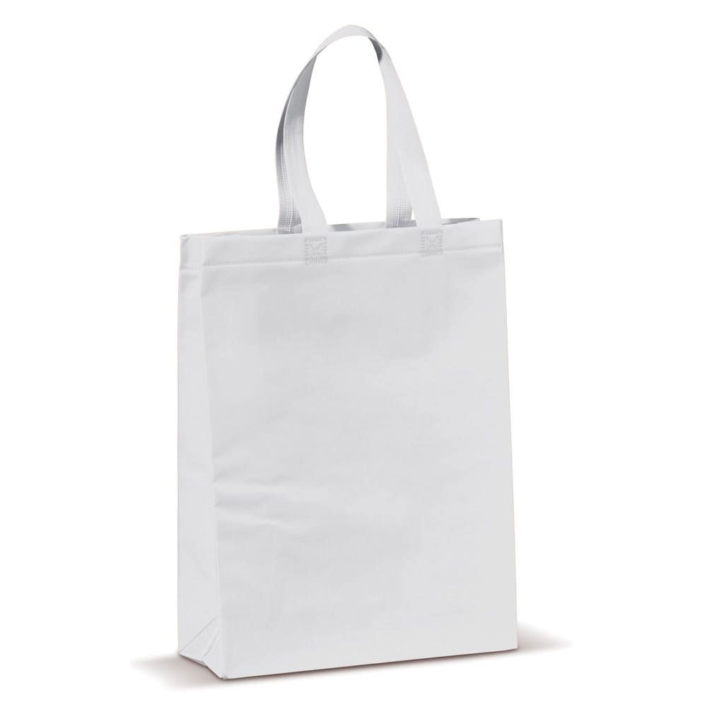 Draagtas gelamineerd non-woven medium 105g/m² - Wit