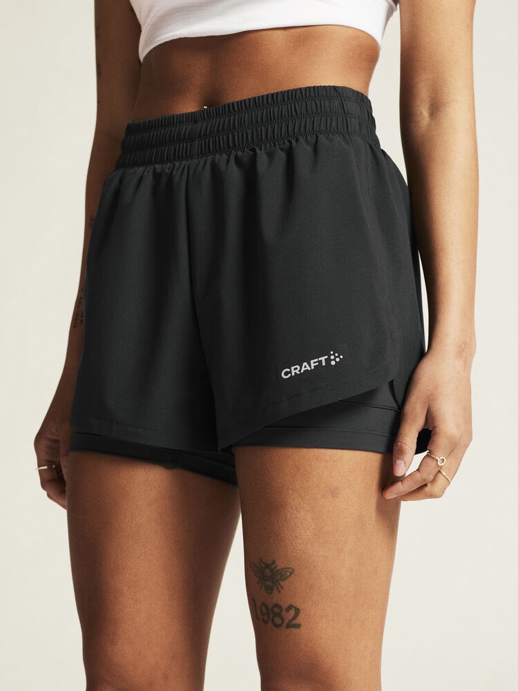 Craft - ADV Essence 2-In-1 Shorts 2 W Black XS