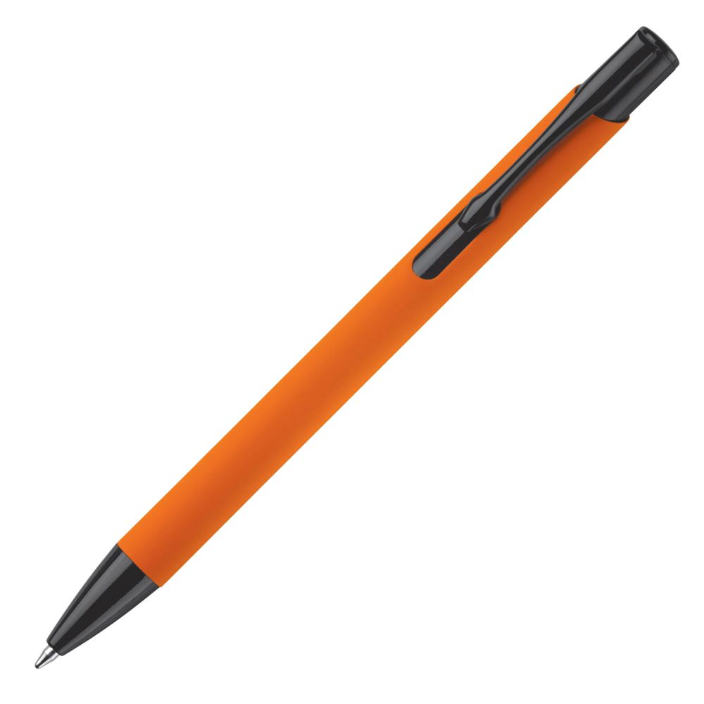 Balpen Alicante soft touch - Oranje / Zwart
