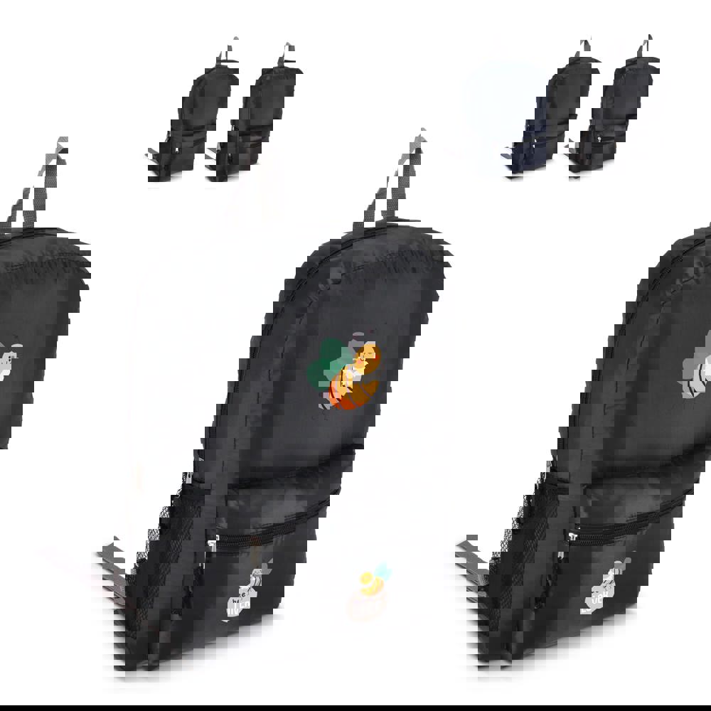 190T gerecycled PET lichtgewicht rugzak 30.5 x 12.7 x 42 cm 16 L