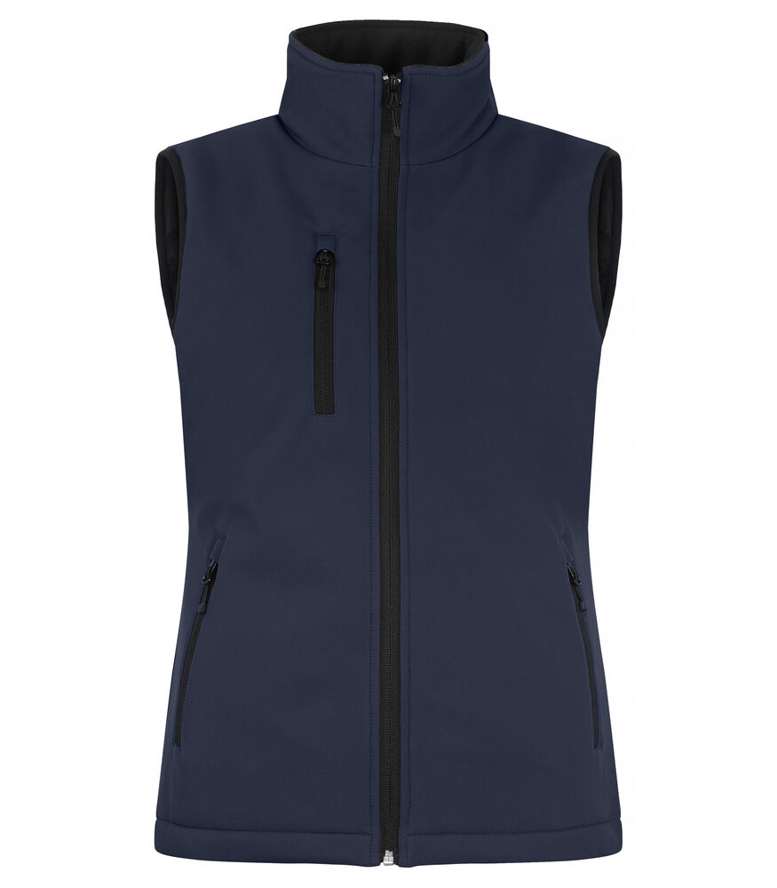 Clique - Padded Softshell Vest Women - dark navy