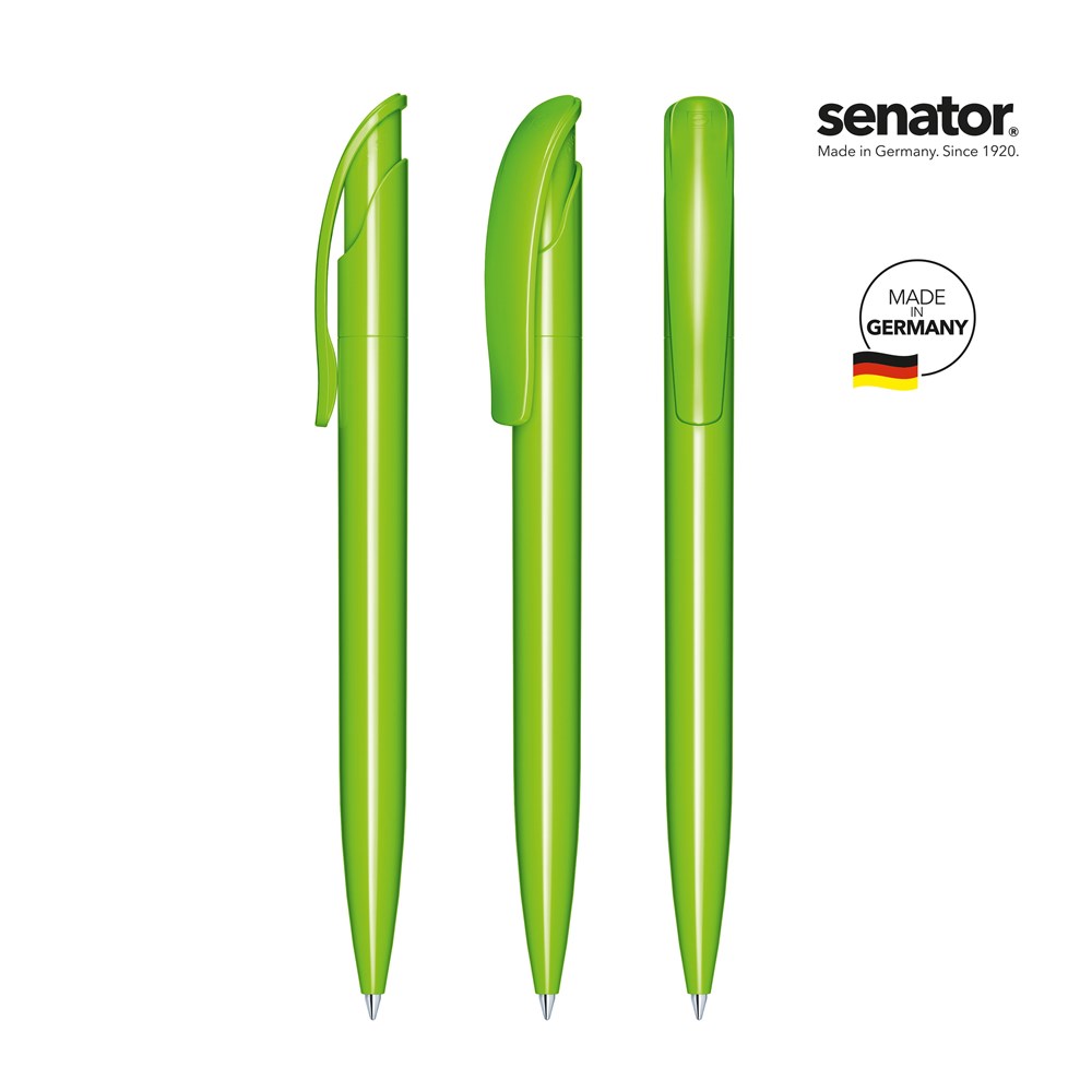 senator® Challenger Polished  retractable pen - groen 376