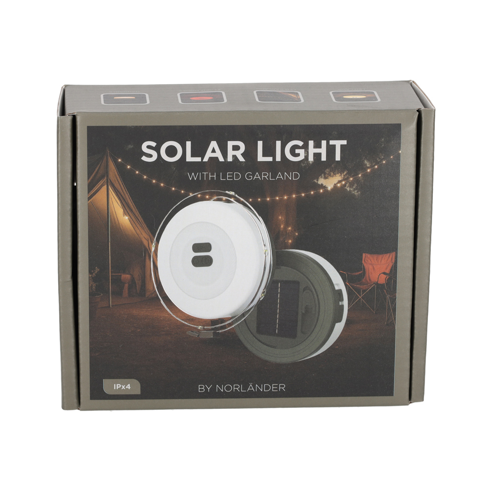 NORLÄNDER Solar Lamp Met LED Slinger