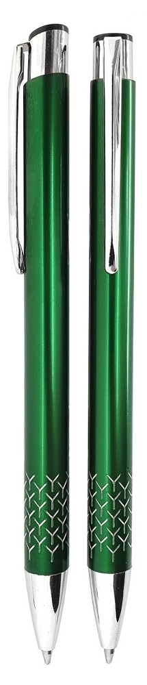 Aluminium balpen Amiens - Groen