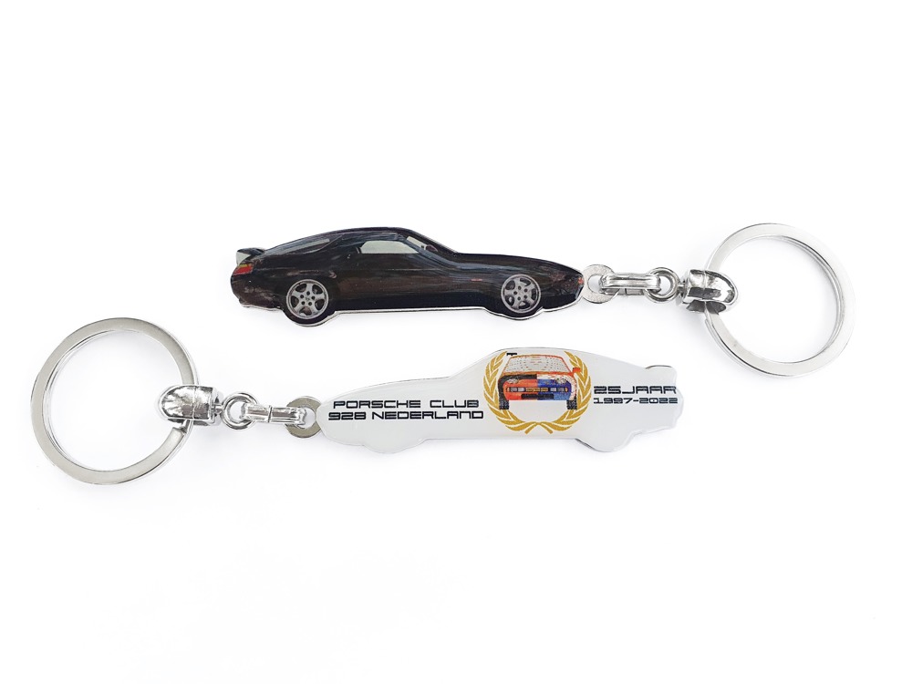 Sleutelhanger custom made met doming