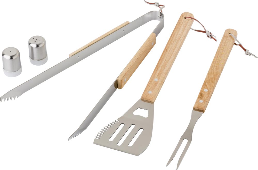 Barbecueset Hugo | Rvs | Schort