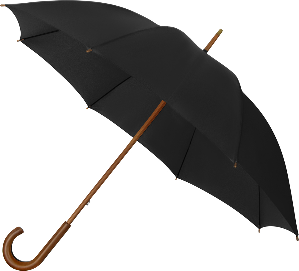 FALCONE - ECO - Handopening - Windproof - 102 cm - Zwart