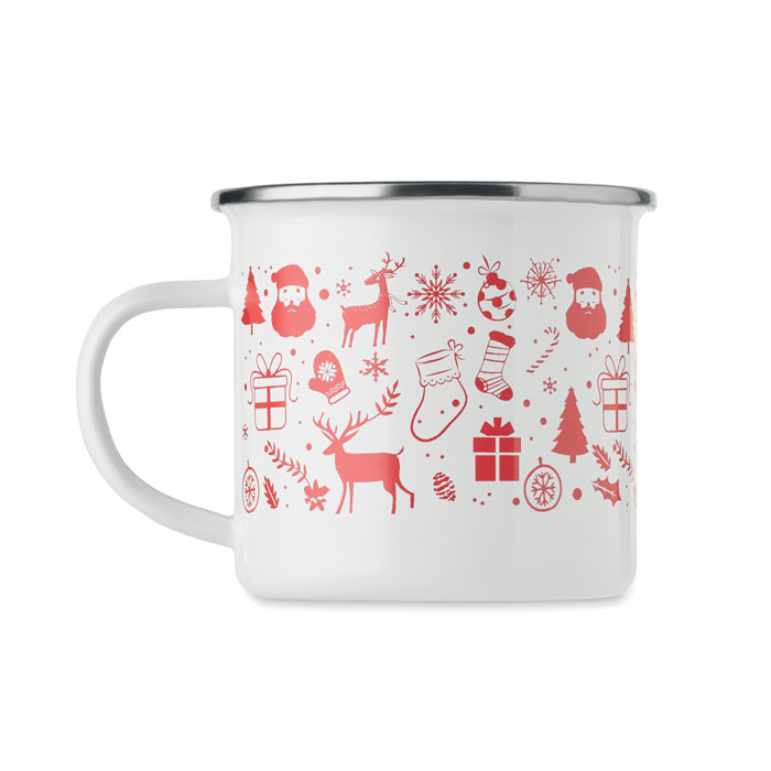 SEASOMEL - Kerst emaille mok 300ml