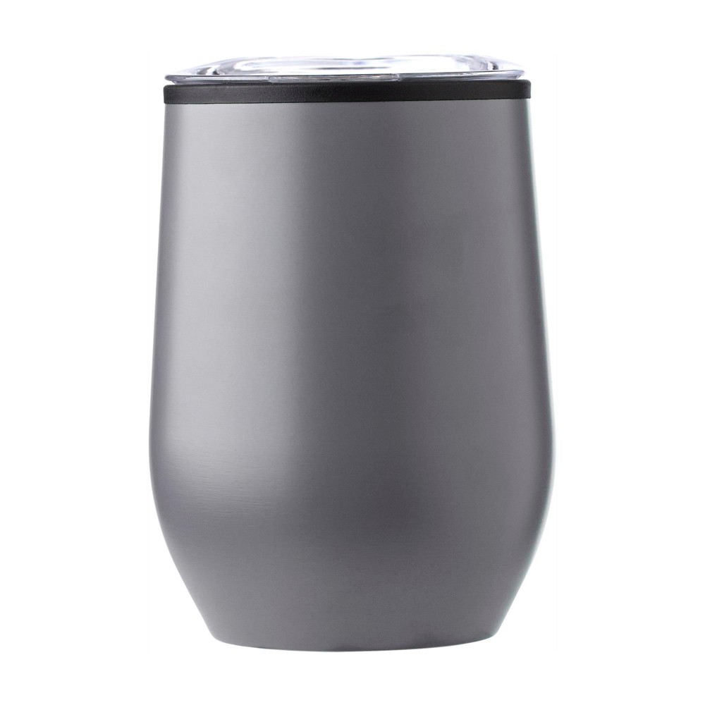 Dubbelwandige thermosbeker Zoe | 300 ml - grijs
