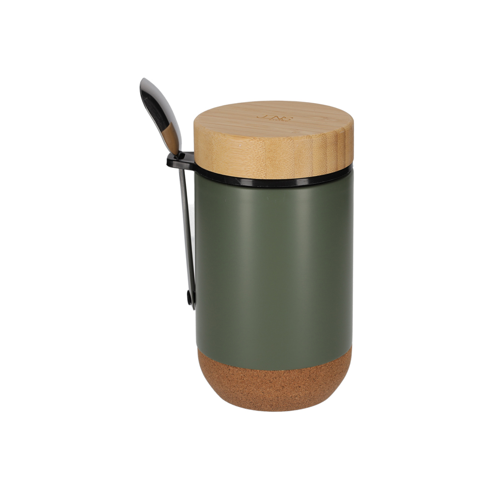 JENS Living Thermo Beker met Lepel Jake - groen