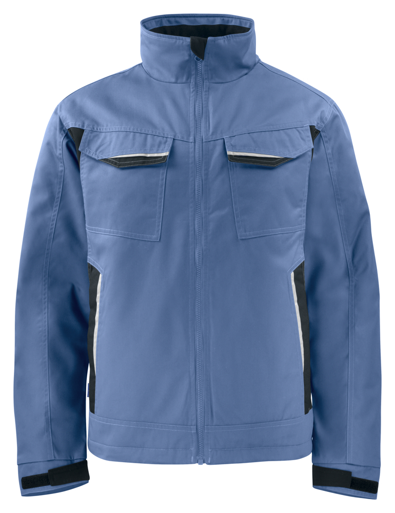 5426 GEVOERDE SERVICE VEST - Hemelsblauw