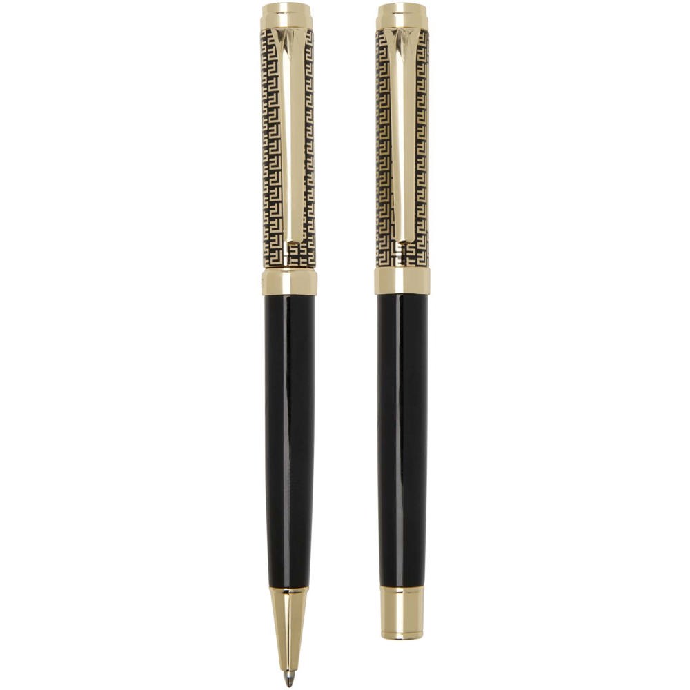 Legato set met balpen en rollerbalpen (blauwe inkt)