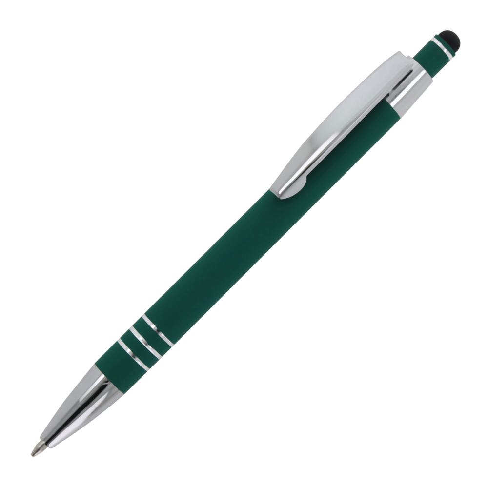 Balpen Athene Metaal soft touch - Donker Groen