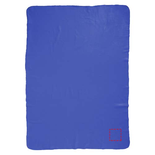 Huggy fleecedeken met hoes 150x120 cm