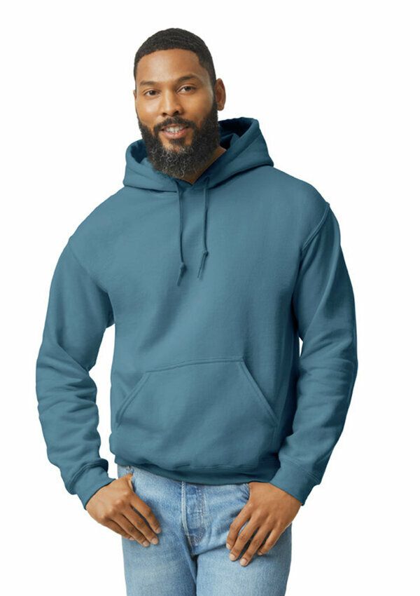 Gildan Heavy Blend Hooded Sweater - 80 Indigo Blue