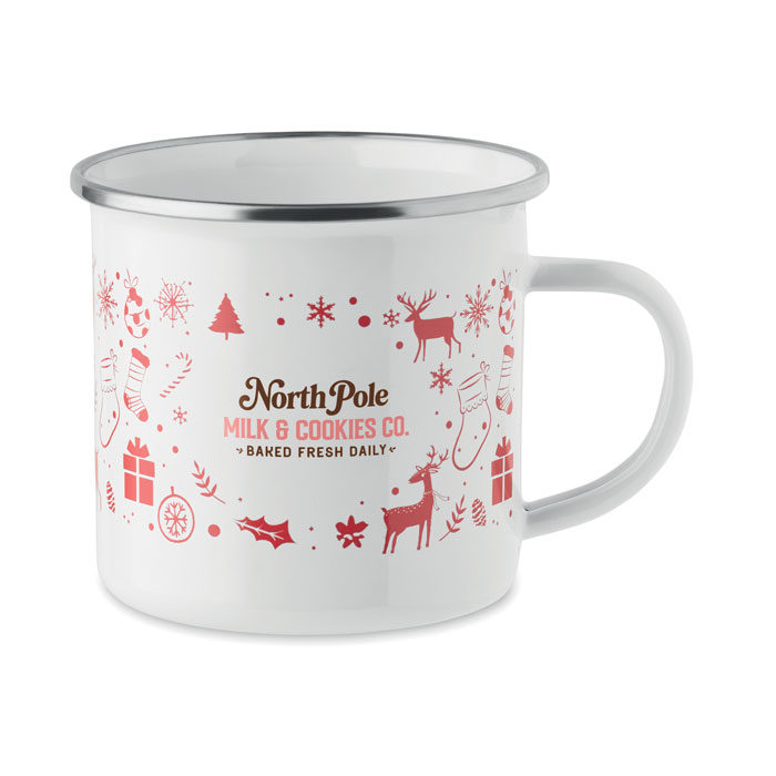 SEASOMEL - Kerst emaille mok 300ml