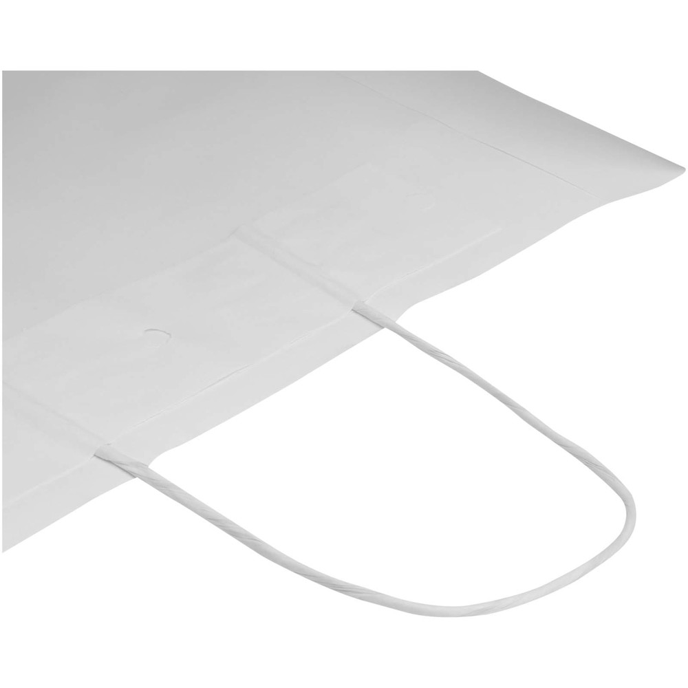 Kraft papieren tas 80–90 g/m² met gedraaide handvatten – 32 x 17 x 39 cm