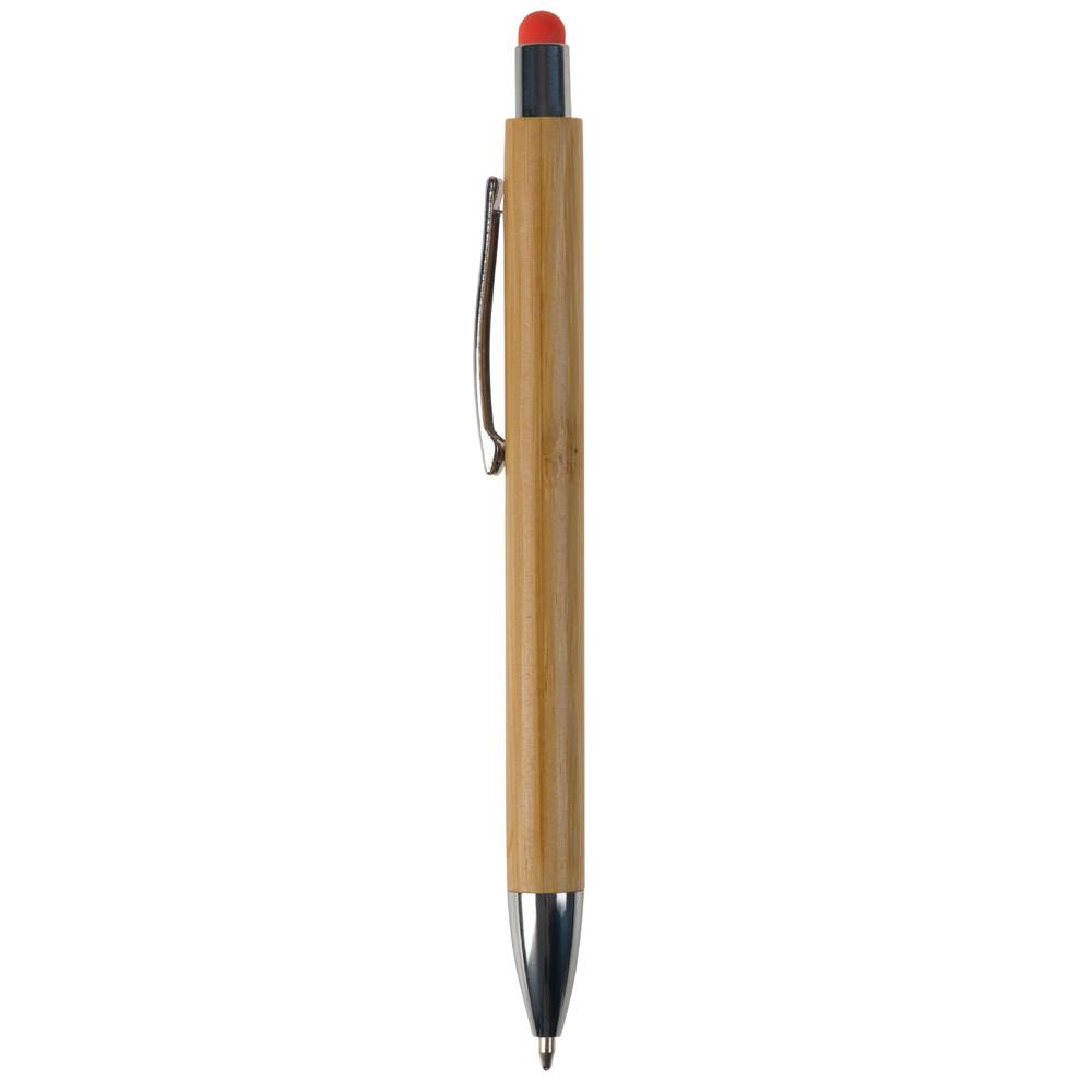 Balpen New York bamboe met stylus