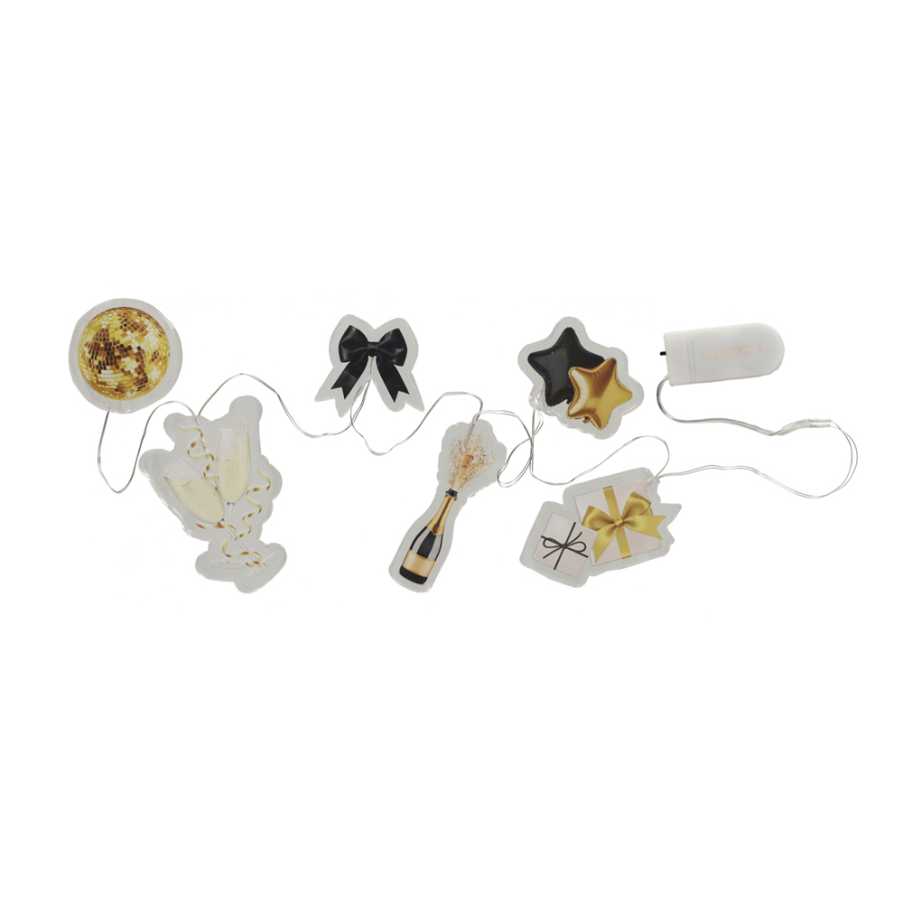 JENS Living LED Raamsticker Slinger - Multi