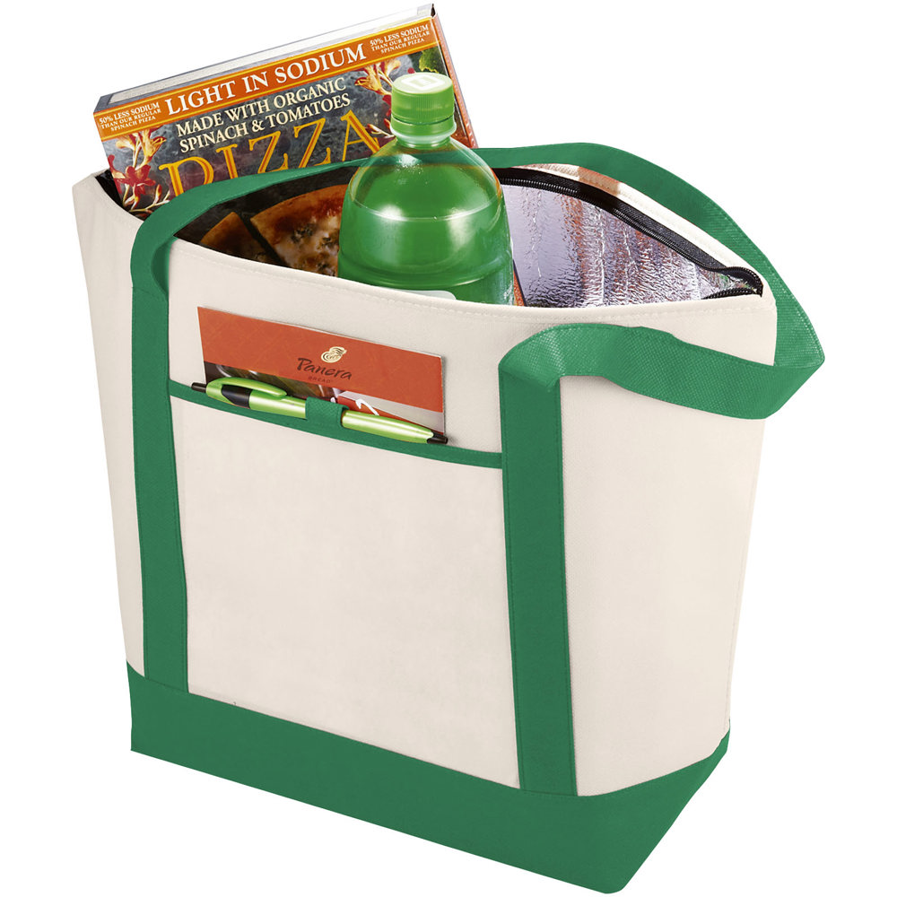 Lighthouse non woven koeltas 21L - Natuur, Groen