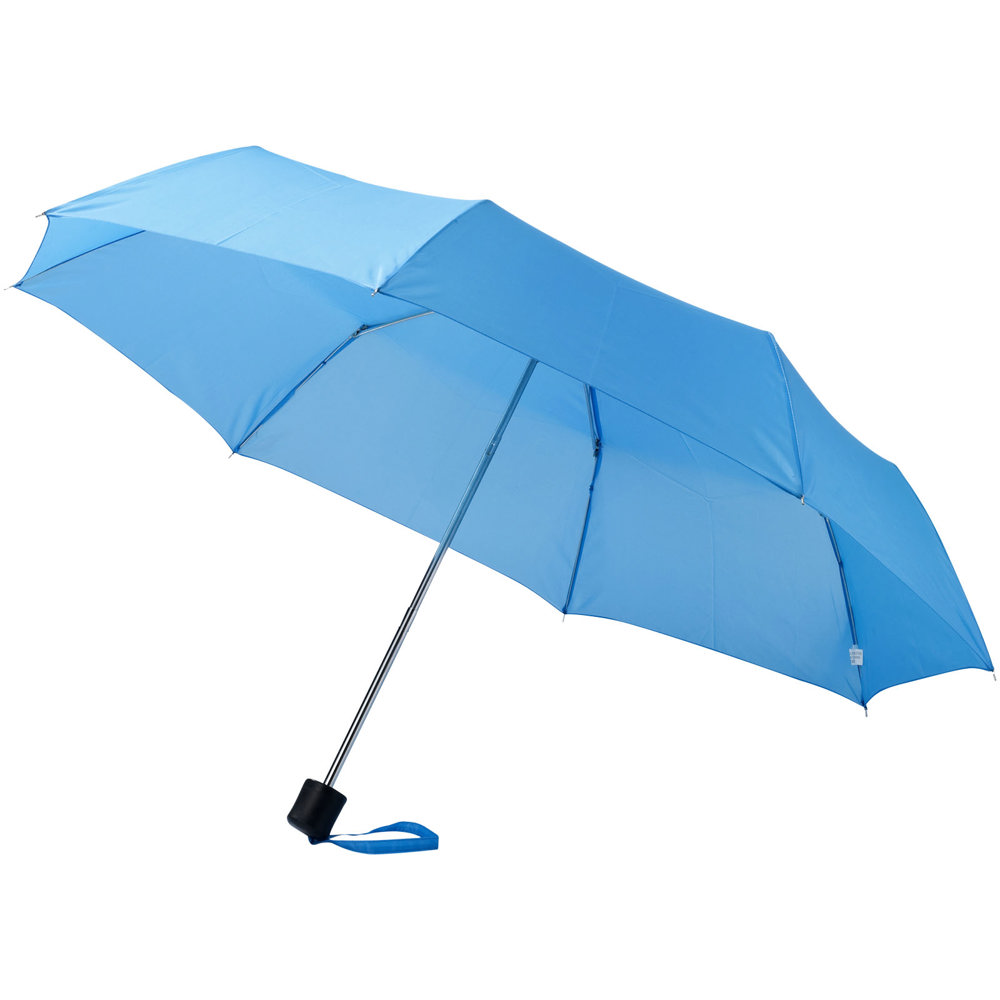 Ida 21.5'' opvouwbare paraplu - Process blue